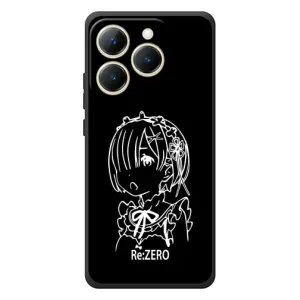 Чехлы Персонажи Аниме Наруто для RealMe 15T (AlphaPrint) (Re: Zero)
