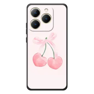 Чехол с принтом «Розовые вишни» для Realme 15T