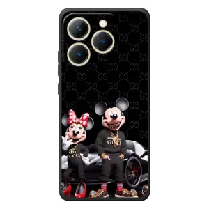 Чехол Disney Mouse RealMe 15T (PREMIUMPrint) (Семья Маусов)