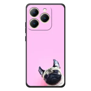 Чехлы с собаками для RealMe 15T (VPrint) (Смешная собака)