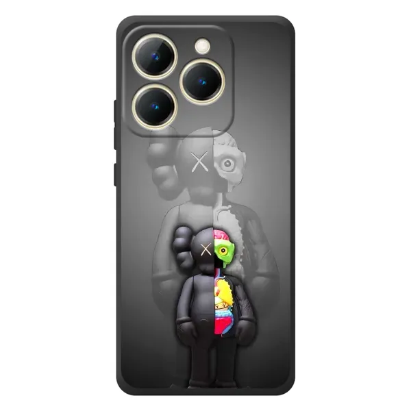Чехол с принтом «Тело Bearbrick» для Realme 15T