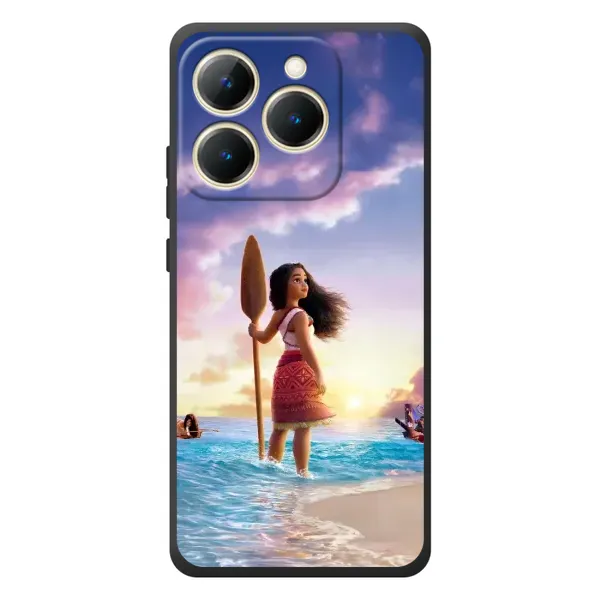 Чехол с принтом «Моана с веслом» для Realme 15T