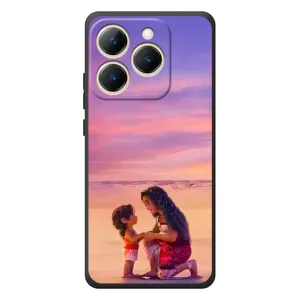 Чехол с мультфильмом Моана RealMe 15T (Маленькая Ваяна)