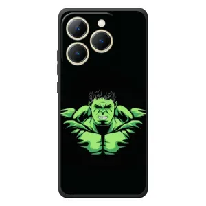Чехлы с героями Марвел RealMe 15T (VPrint) (Зелёный Халк)