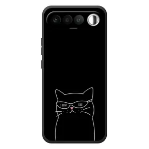 Чехол с рисунком кот на RealMe 16 5G (Равнодушный кот)