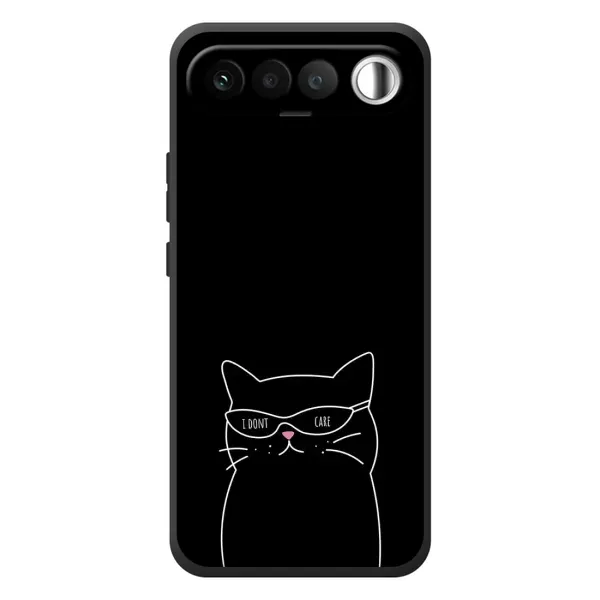 Чохол з принтом «Байдужий кіт» для RealMe 16 5G Чохол з принтом «Байдужий кіт» для RealMe 16 5G