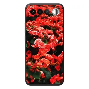 Чохли з квітами для RealMe 16 5G (VPrint) (Квіти червоні)