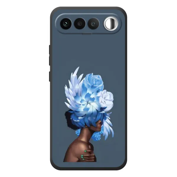 Чохол з принтом «Квіти на голові» для RealMe 16 5G Чохол з принтом «Квіти на голові» для RealMe 16 5G