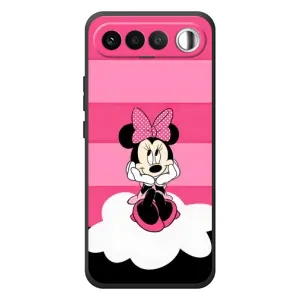 Міккі Маус чохол для RealMe 16 5G (AlphaPrint - Мультяшні) (Дівчинка Maus)