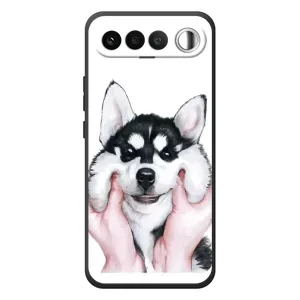 Чехлы с собаками для RealMe 16 5G (VPrint) (Довольный Хаски)