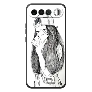Чохол з друком для RealMe 16 5G - (Мода) (AlphaPrint) (Фото дівчини)