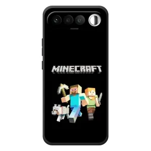 Чохол Майнкрафт на RealMe 16 5G (AlphaPrint) Minecraft (герої Minecraft)