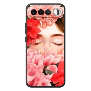 Чехлы (ART) Цветы на RealMe 16 5G (VPrint) (Очі в квітах)