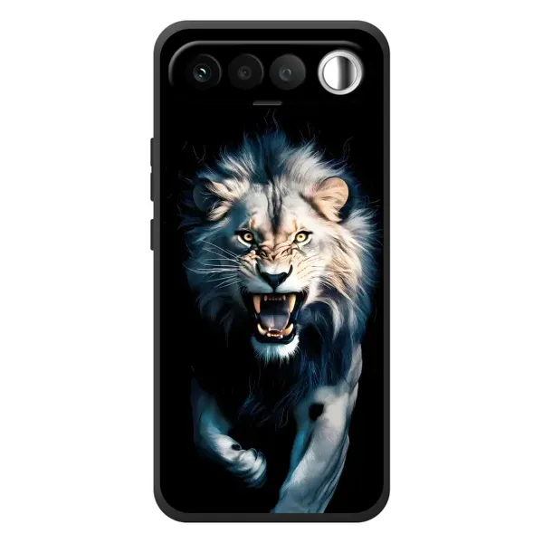 Чохол з принтом «Лев у темряві» для RealMe 16 5G Чохол з принтом «Лев у темряві» для RealMe 16 5G