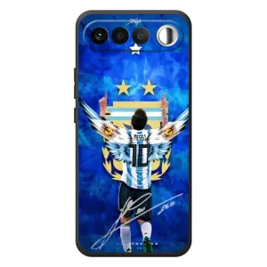 Чохли для RealMe 16 5G (Leo чемпіон) (AlphaPrint) (Мессі збірна)