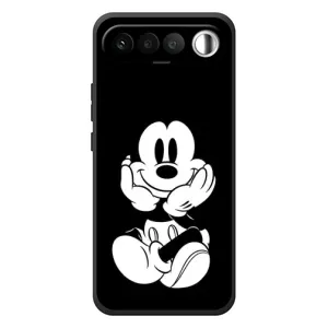 Міккі Маус чохол для RealMe 16 5G (AlphaPrint - Мультяшні) (Маус на чорному)