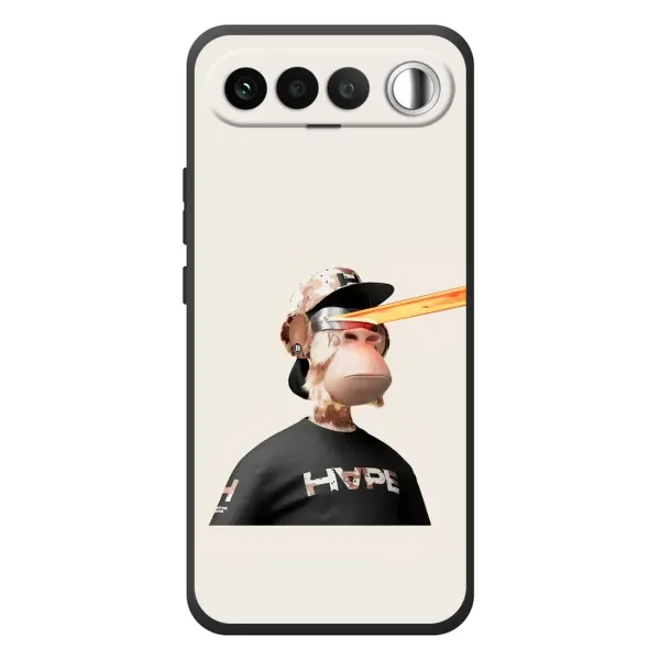 Чехол с принтом «обезьяна NFT в очках» для RealMe 16 5G