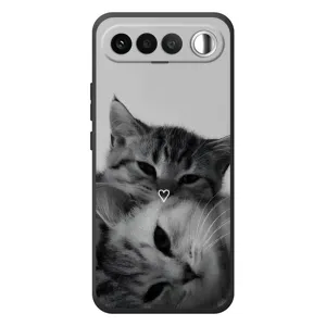 Чехол с рисунком кот на RealMe 16 5G (Пара котов)