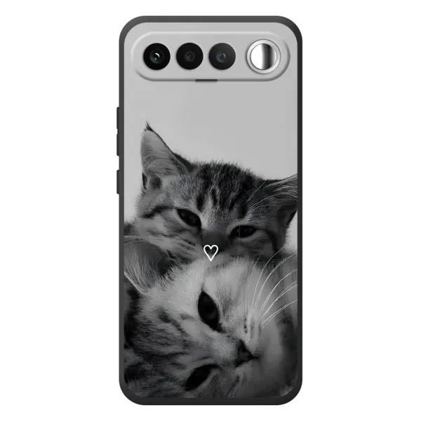 Чохол з принтом «Пара котів» для RealMe 16 5G Чохол з принтом «Пара котів» для RealMe 16 5G