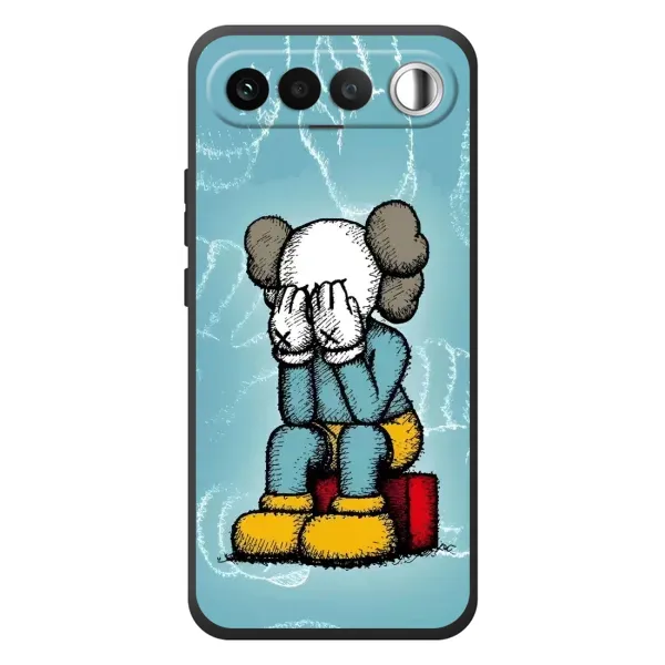 Чохол з принтом «Плач Bearbrick» для RealMe 16 5G