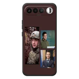 Чохол для RealMe 16 5G (AlphaPrint - с принтом Зеленського) (Президент)