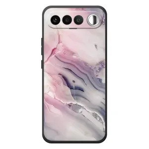 Мраморний чехол на RealMe 16 5G (VPrint) (Пурпурний Мрамор)