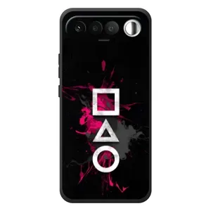 Чехол Гра в кальмара для RealMe 16 5G (Символы Игра кальмара)