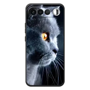 Чехлы с Котиками для RealMe 16 5G (VPrint) (Серый Кот)