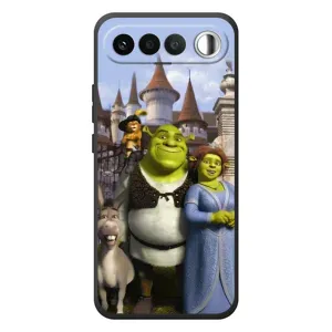 Чехол с мультфильмом Шрек на RealMe 16 5G (Сказочные герои Шрека)