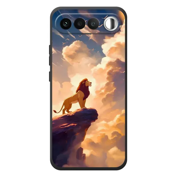 Чехол с принтом «Симба на скале» для RealMe 16 5G