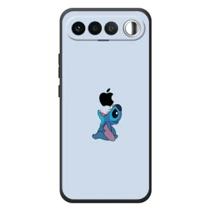 Чехол с принтом Стич на RealMe 16 5G (Stitch apple)