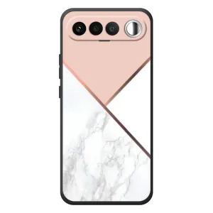 Мраморний чехол на RealMe 16 5G (VPrint) (Тройний мрамор)