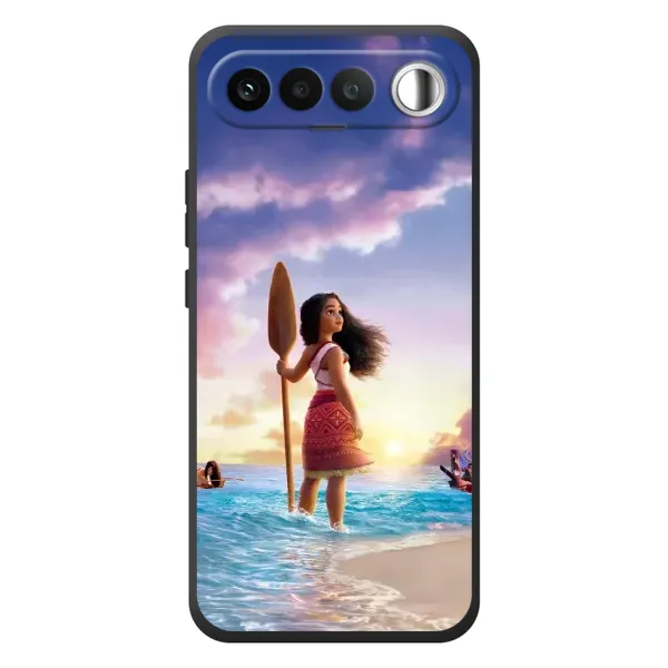 Чехол с принтом «Моана с веслом» для RealMe 16 5G