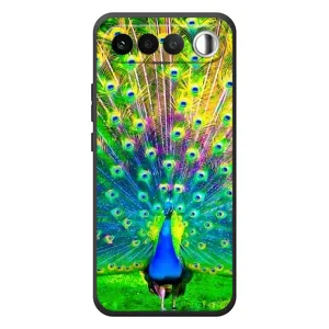 Чохол з пташками на RealMe 16 5G (VPrint) (Яскравий Павлин)