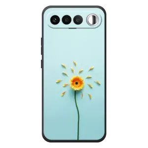 Чохли з квітами для RealMe 16 5G (VPrint) (Жовта квітка)