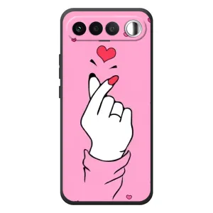 Чохол з принтом для RealMe 16 5G (AlphaPrint - Знак сердечка)