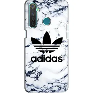 Чохли Адидас для Realme 5 Pro (AlphaPrint) (Адідас на мраморі)