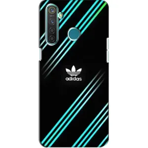 Чохли Адидас для Realme 5 Pro (AlphaPrint) (Адідас з полосами)