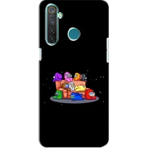Чохли Амонг Ас для Realme 5 Pro (AlphaPrint) (Амонг-ас)