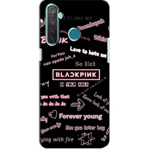 Чохол з музикальним гуртом для Realme 5 Pro (BLACKPINK)