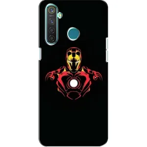Чехлы с героями Марвел Realme 5 Pro (VPrint) (Человек железный)