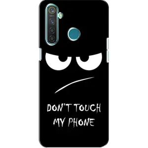 Чохол для RealMe 5 Pro - (AlphaPrint) з принтом (ТОП продажів) (Dont Touch)