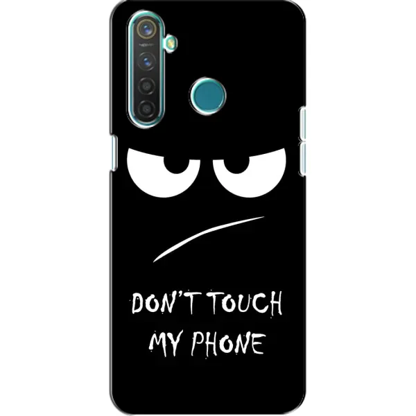 Чохол з принтом «Dont Touch» для Realme 5 Pro