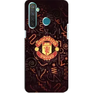 Чохол Манчестер Юнайтед для RealMe 5 Pro (AlphaPrint) (емблема МЮ)