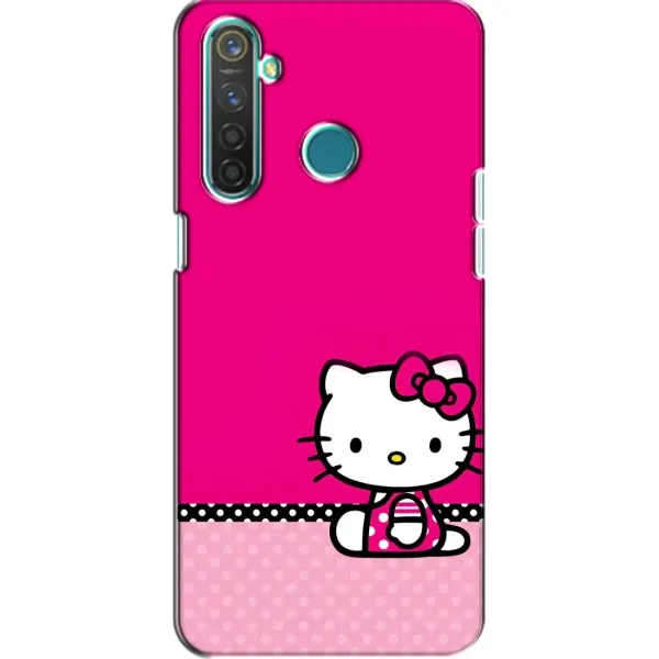 Чехол с принтом «Girl KITTY» для Realme 5 Pro