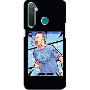 Чохли з футболістом Ерлінг Холанд для Realme 5 Pro (AlphaPrint) (гол Ерлінг Холанд)