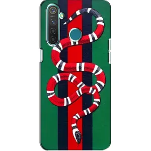 Чохли  GUCCI для RealMe 5 Pro (AlphaPrint) (Gucci змія)