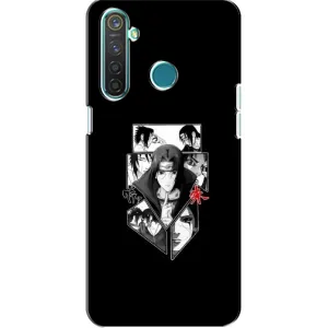 Чехлы на тему: Итачи Учиха для Realme 5 Pro (AlphaPrint) (коллаж Итачи)