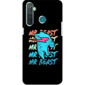 Чохли Містер Біст для RealMe 5 Pro (logo Mr beast)