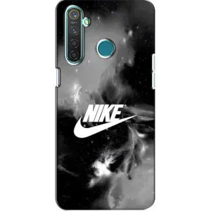 Чехол для Realme 5 Pro - с принтом Найк (AlphaPrint) (Лого Найк)
